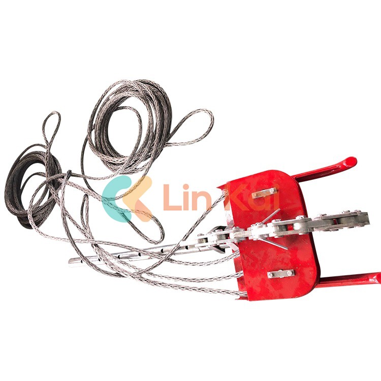 Stringing Boards for Four Bundle Conductor