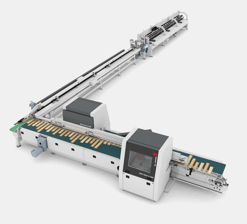 Finger Jointing Manufacturing Automation System TM Stiles Machinery