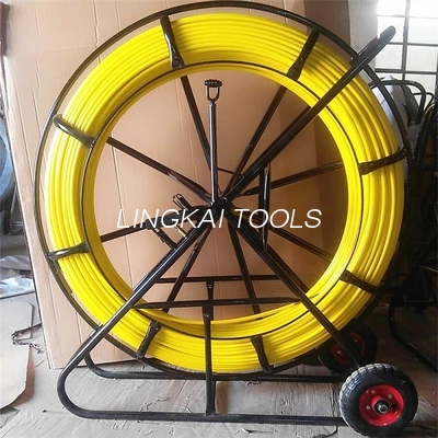 6 Mm Traceable Cable Duct Rodder , Cable Laying Tools In Telecom Project