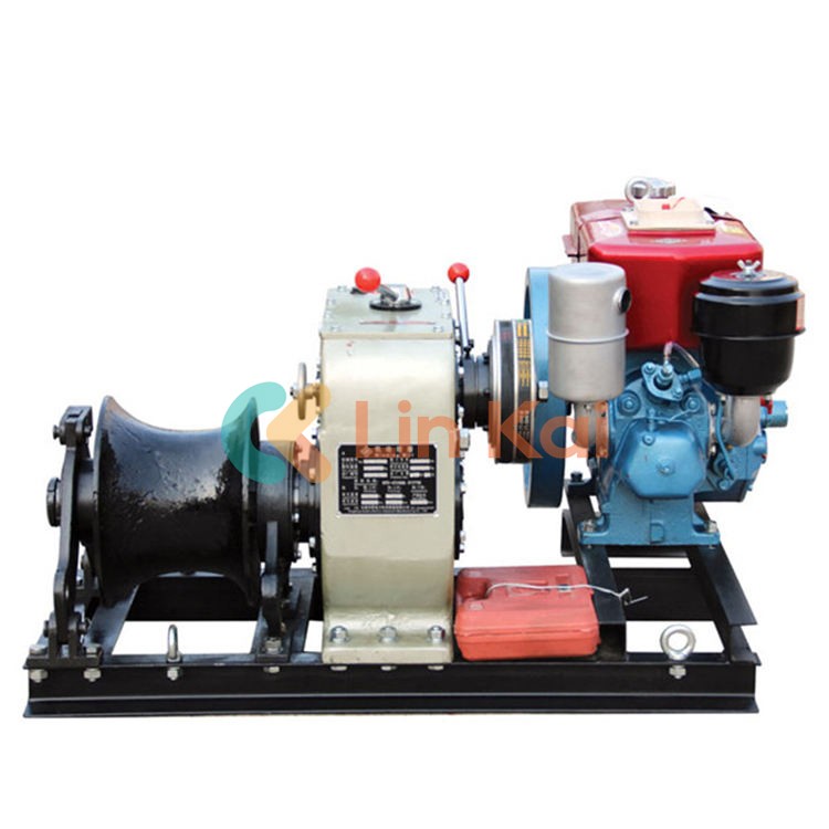 Diesel Engine Powered Winch