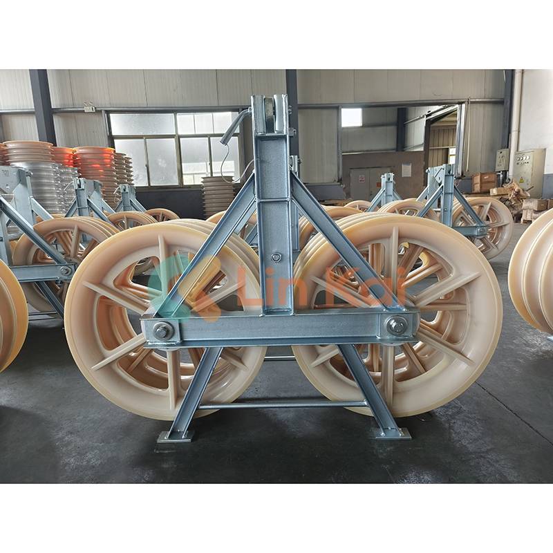 Tandem Sheave Stringing Blocks