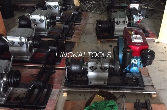 Diesel Engine Cable Winch Puller Diesel Powered Winch With Belt Driven