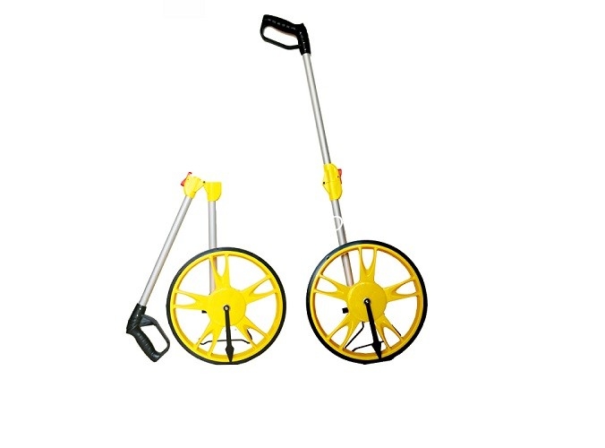 Handle Rolling Distance Measuring Wheel , Mechanical Meter Measuring Wheel