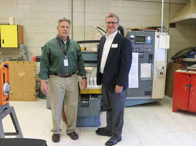 Randy Smith, Eric Jansen by Heian router at high school