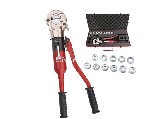 Six Angle Hydraulic Cable Lug Crimping Tool With Interchangeable Crimping Dies