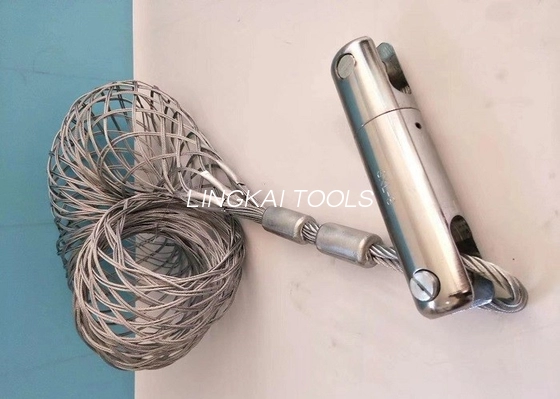 Single Head Temporary Mesh Sock Joints Stringing Equipment Pulling Grips