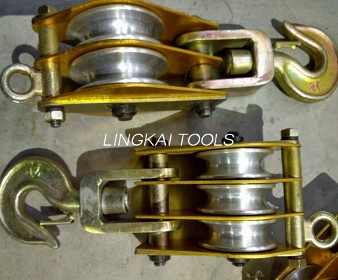 Lifting Snatch Pulley Block Hoisting Tackle Tower Erection Tools