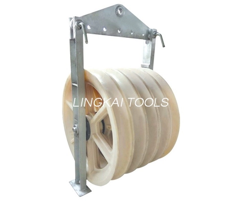 Bundle Nylon Five Universal Stringing Block 822mm Diameter For Transmission Line