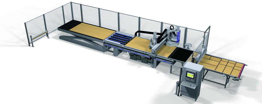 CNC Manufacturing Vantech Throughfeed