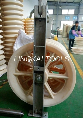 40KN Rated Load 660 MM Bundled Wire Conductor Stringing Blocks