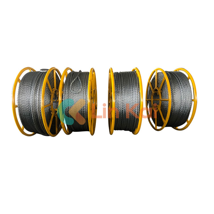 16mm Anti Twisting Braided Steel Rope