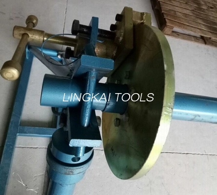 5 Ton Mechanical Cable Drum Jack , Cable Drum Elevator For Cable Reel Underground Tools
