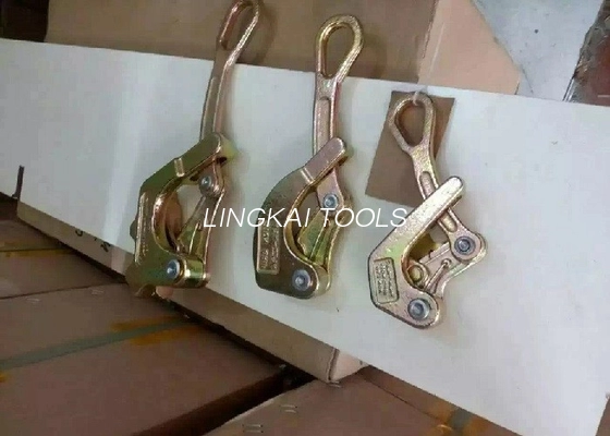 3 Ton Come Along Metal Cable Gland Clamp / Self Gripping Come Along Clamp