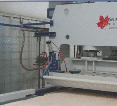 New Plywood Line -Orma glue press for gluing veneer