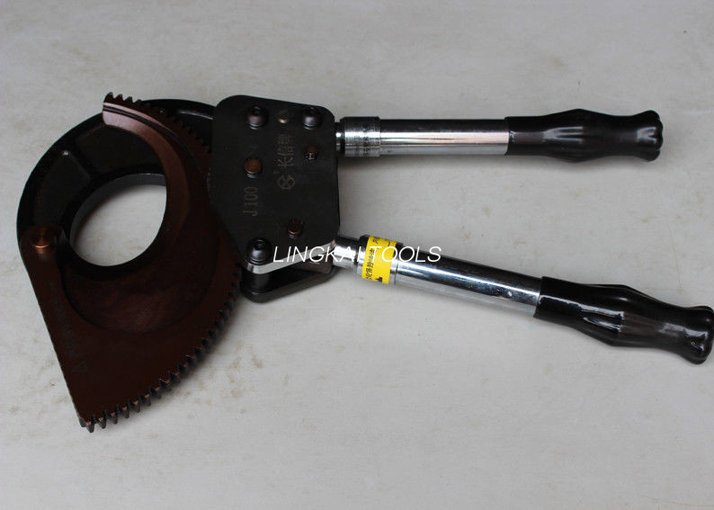 Hand Operated Transmission Line Stringing Tools Easy Cuting Ratchet Cable Cutters
