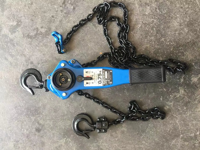 Ce Standard Electrical Cable Pulling Tools 10KN Chain Type Handle Hoist