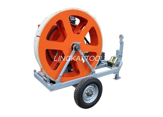 OPGW Stringing Hydraulic Puller Tensioner , 0.75 T Conductor Stringing Machine